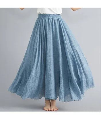 Elegant White Tulle Maxi Skirt – Soft & Feminine Style