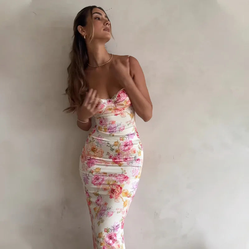 Floral Bodycon Dress – Elegant Summer Look