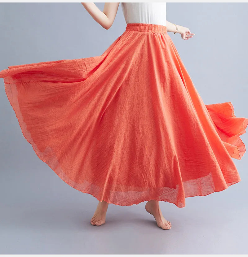 Elegant White Tulle Maxi Skirt – Soft & Feminine Style