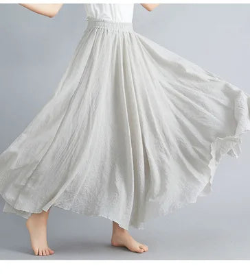 Elegant White Tulle Maxi Skirt – Soft & Feminine Style