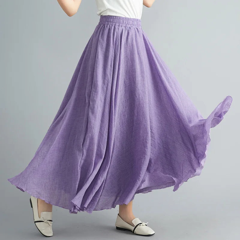 Elegant White Tulle Maxi Skirt – Soft & Feminine Style