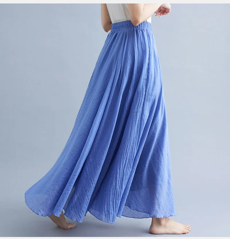 Elegant White Tulle Maxi Skirt – Soft & Feminine Style