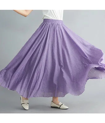 Elegant White Tulle Maxi Skirt – Soft & Feminine Style