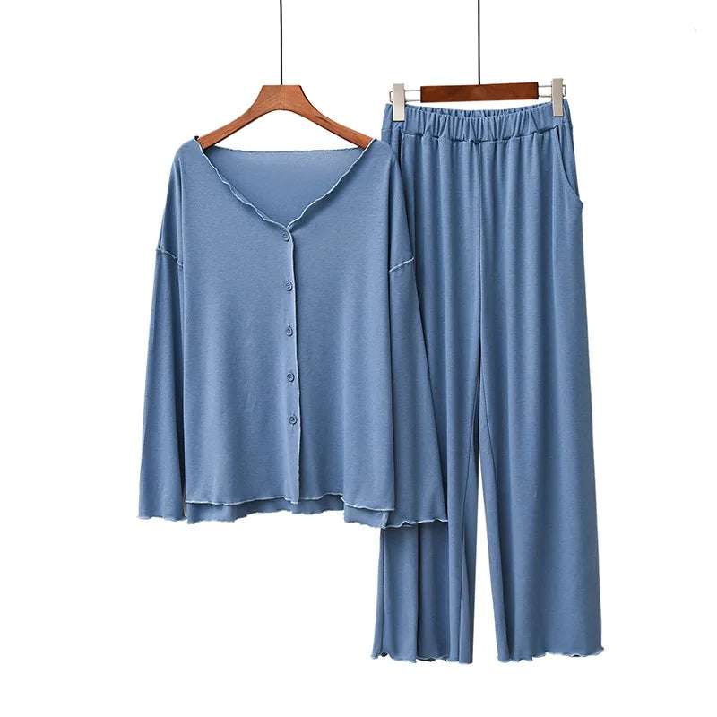 Women’s 2-Piece Lounge Set – Soft, Cozy & Stylish Homewear