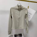 Women’s Performance Zip-Up Fitness Jacket – Quick-Dry Long Sleeve Gym & Training Top