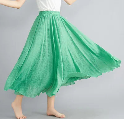 Elegant White Tulle Maxi Skirt – Soft & Feminine Style