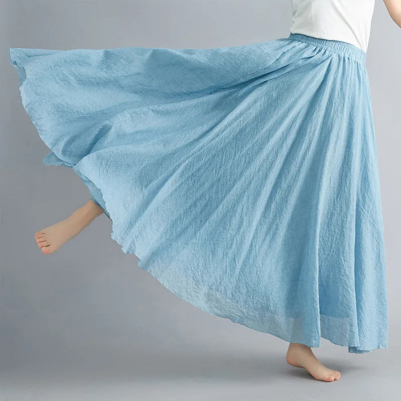 Elegant White Tulle Maxi Skirt – Soft & Feminine Style