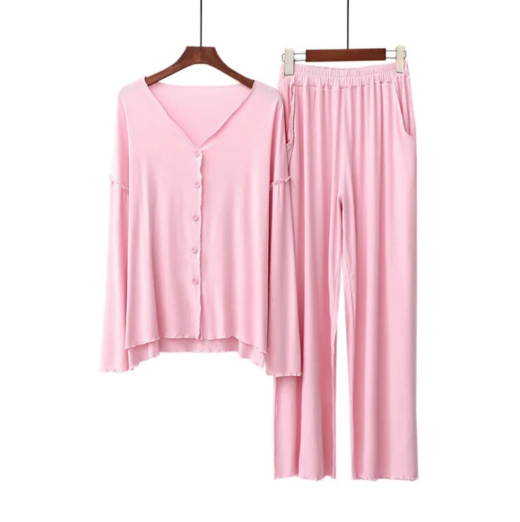 Women’s 2-Piece Lounge Set – Soft, Cozy & Stylish Homewear