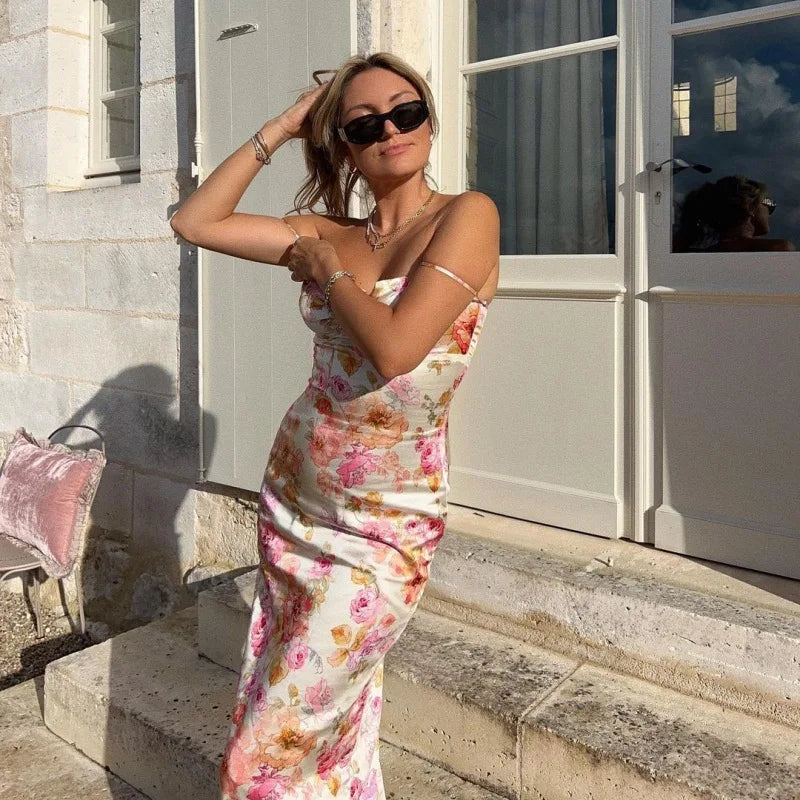 Floral Bodycon Dress – Elegant Summer Look