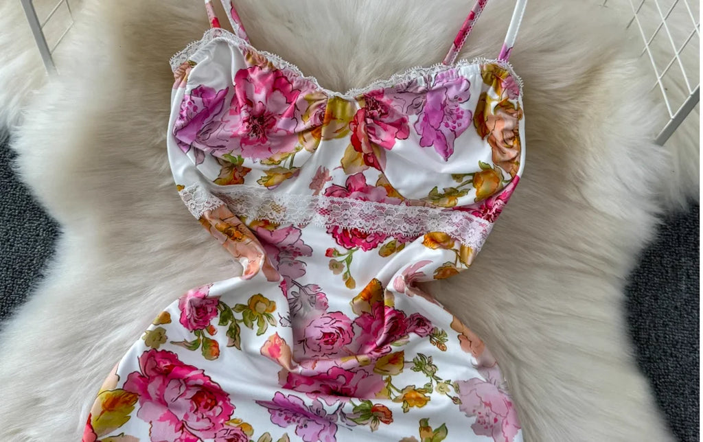 Floral Bodycon Dress – Elegant Summer Look