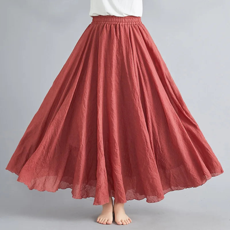 Elegant White Tulle Maxi Skirt – Soft & Feminine Style