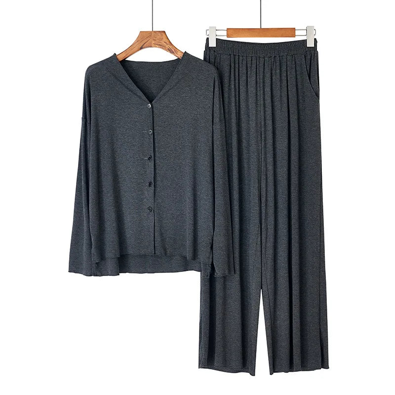 Women’s 2-Piece Lounge Set – Soft, Cozy & Stylish Homewear