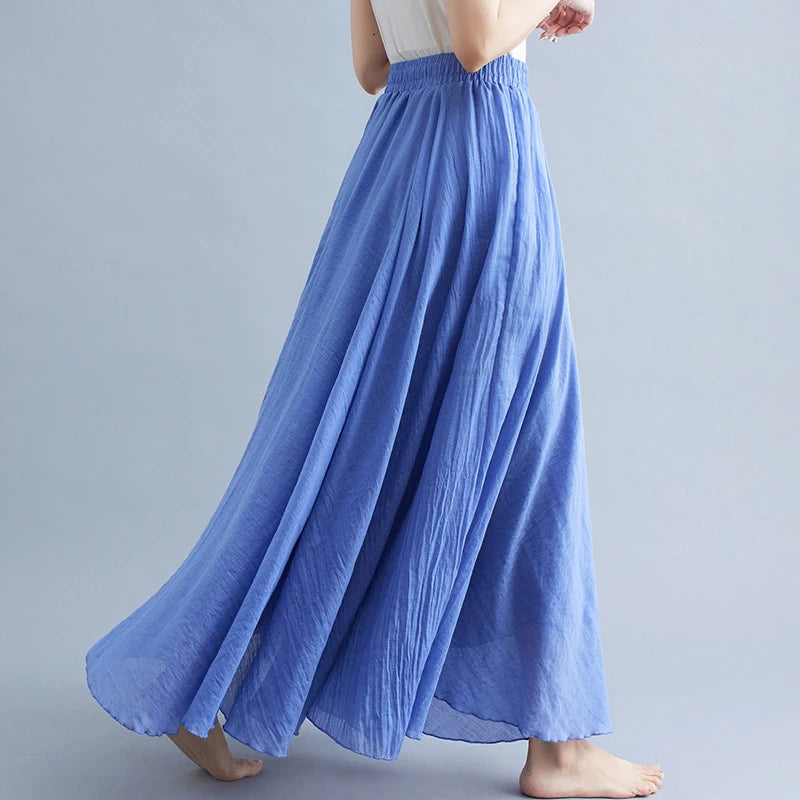 Elegant White Tulle Maxi Skirt – Soft & Feminine Style