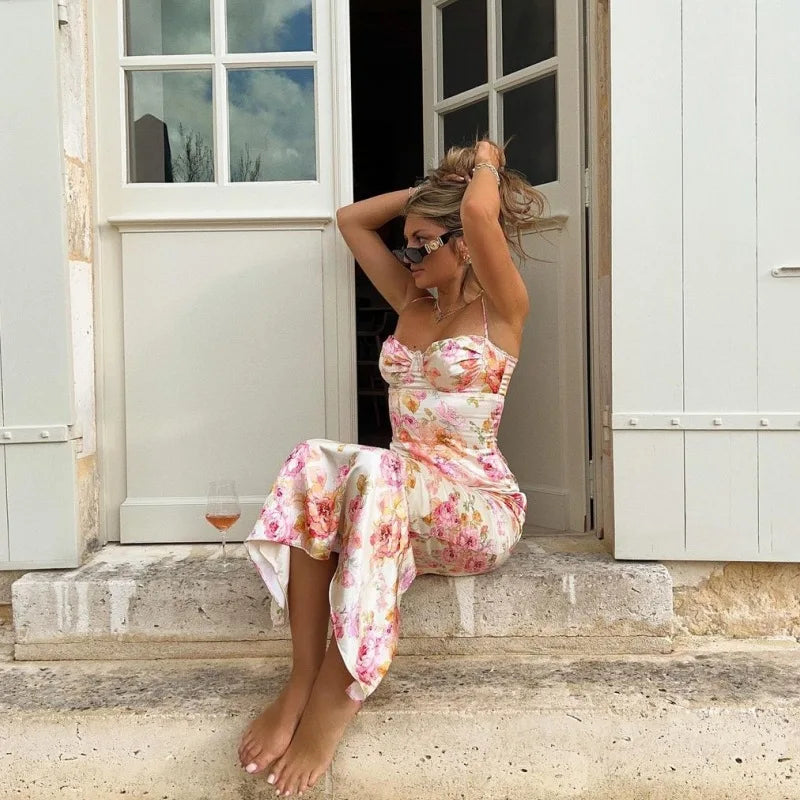 Floral Bodycon Dress – Elegant Summer Look
